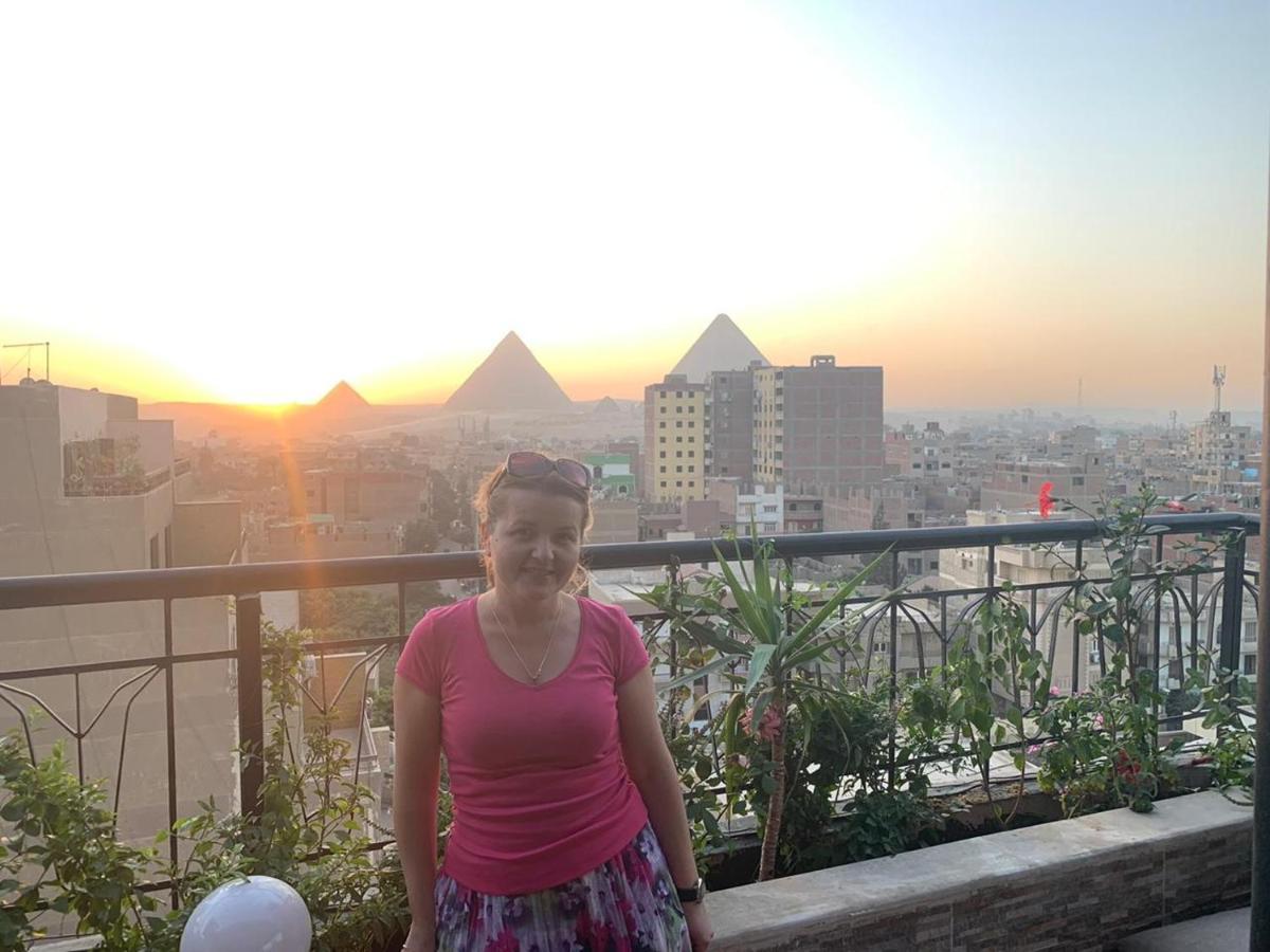 Draz Pyramids View Bed & Breakfast Kafret el-Gabal Exteriér fotografie