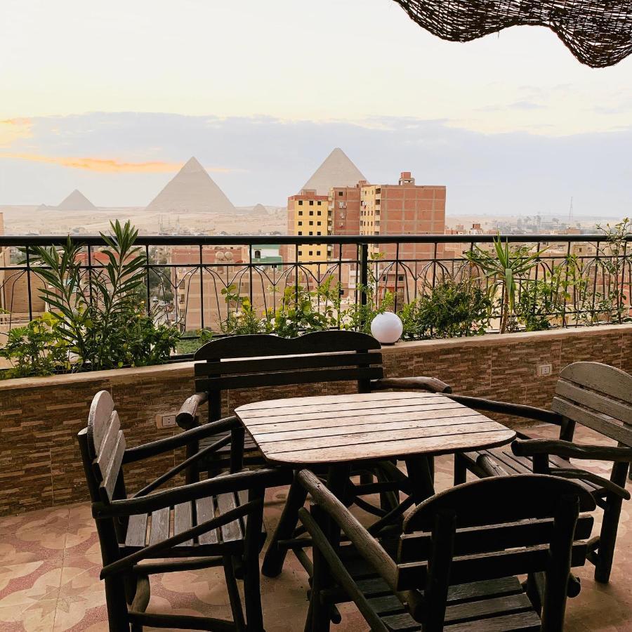 Draz Pyramids View Bed & Breakfast Kafret el-Gabal Exteriér fotografie