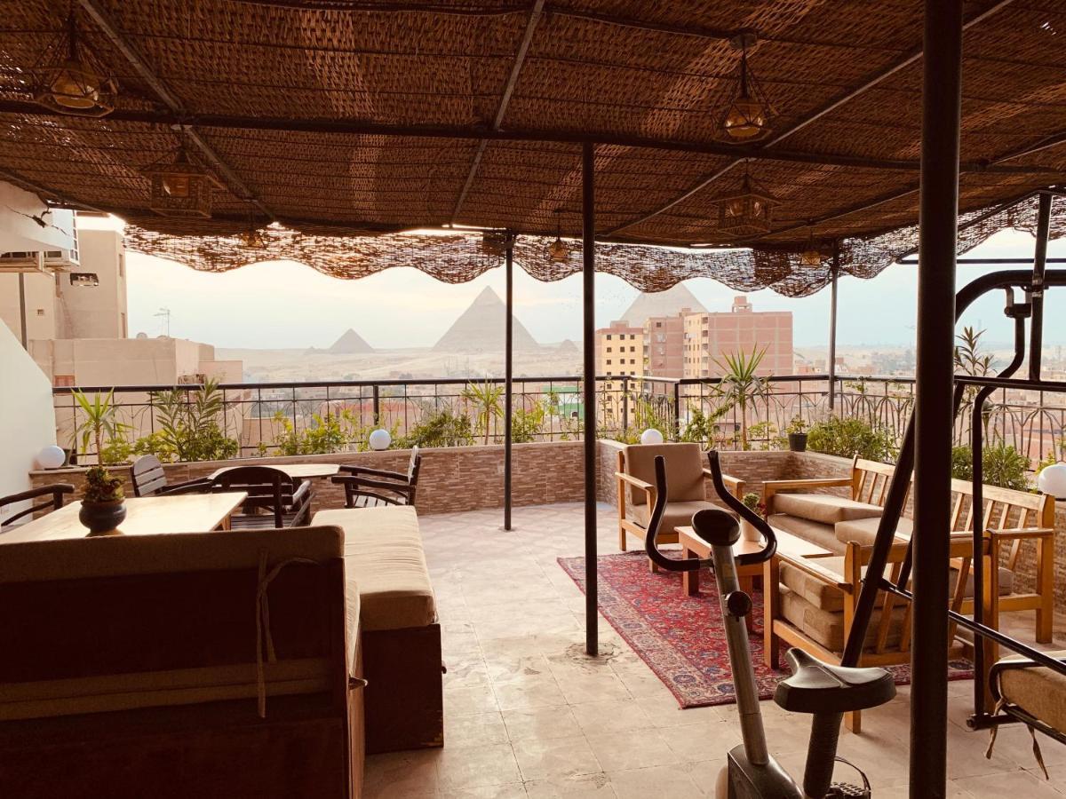 Draz Pyramids View Bed & Breakfast Kafret el-Gabal Exteriér fotografie